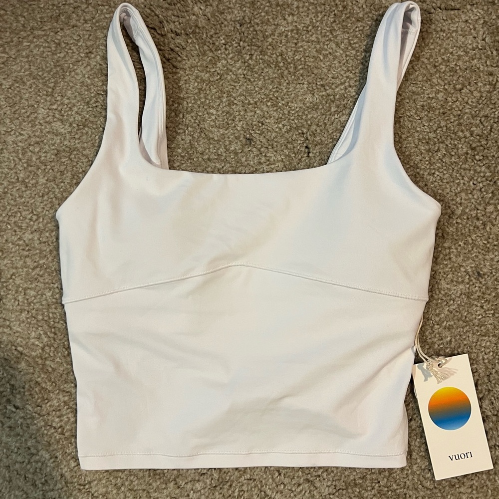 Vuori White Tank Top